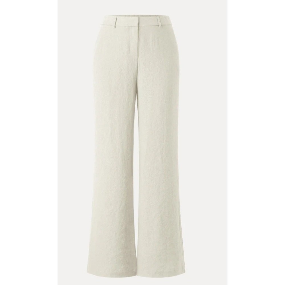 OGL Cream Boot Cut & Flare Pants